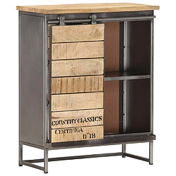 Avis vidaXL Buffet 60 x 30 x 70 cm Bois de manguier massif