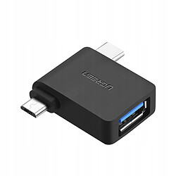 GUPBOO Adaptateur USB A 3.0 vers TYPE-C Micro USB OTG,JL1324