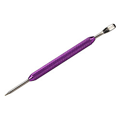 Café latte mousse art stylo crayon spatule inox outil barista violet