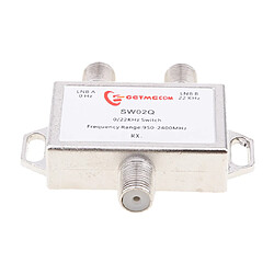 commutateur DISEqC 2x1 connecteur switch pas cher