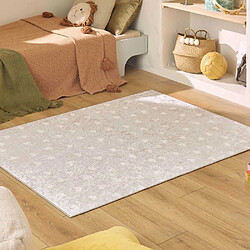 Avis Jardindeco Tapis intérieur à poils courts Alix 735 beige 120 x 160 cm.