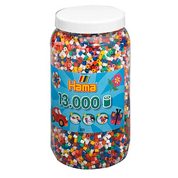 HAMA Pot de 13000 perles à repasser