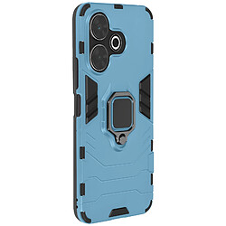 Avizar Coque pour Xiaomi Redmi 13 Anneau Support Antichoc Bleu Pâle