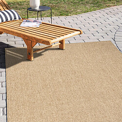 Thedecofactory BANGALOR - Tapis d'extérieur/intérieur aspect jute naturel 200x300