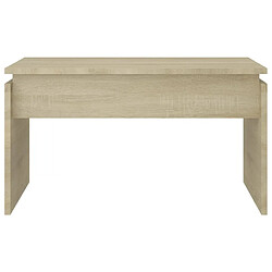 Maison Chic Table basse,Table Console Table d'appoint, Table pour salon Chêne sonoma 68x50x38 cm Aggloméré -MN27198 pas cher