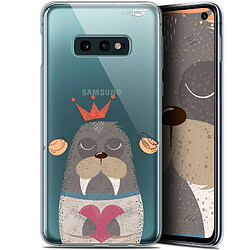 Caseink Coque arrière Samsung Galaxy S10e (5.8 ) Gel HD [ Nouvelle Collection - Souple - Antichoc - Imprimé en France] Sketchy Walrus