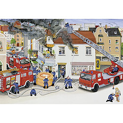 Ravensburger - 08851 5 - Puzzle - Chez Les Pompiers - 2 x 24 Pièces