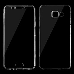 Wewoo Coque Transparent pour Samsung Galaxy A3 2016 / A310 0.75mm Double-face Ultra-mince TPU Housse de protection