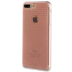 Muvit Coque pour iPhone 6 Plus / 6S Plus / 7 Plus / 8 Plus Kaleï en TPU Rose