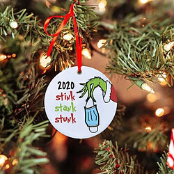 Avis 10x Stink Stank Stunk Ornament Grinch Hand Christmas Cadeaux Décoratifs