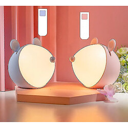 Avis Universal Lumière de nuit éclairage d'environnement lumière d'ambiance de sommeil d'enfant rechargeable chambre à coucher chevet nourrissage de bébé lumineux rose