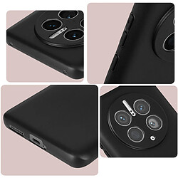 Avizar Coque pour Huawei Mate 50 Pro Silicone Soft Touch Finition Mate Anti-trace noir pas cher