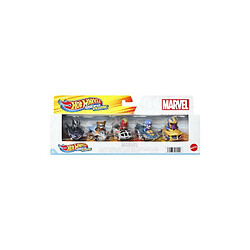 Pack 5 véhicules Hot Wheels Raceverse Marvel