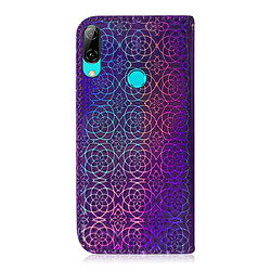 Avis Wewoo Housse Coque Pour Huawei P Smart 2019 Couleur unie Boucle magnétique colorée Étui à rabat horizontal en cuir PU avec support et fentes cartes et portefeuille et lanière violet