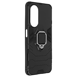 Avizar Coque pour Oppo A98 5G Hybride Bague Magnétique Série ArmoRing Noir