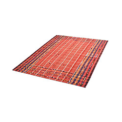 Vidal Tapis de laine 227x162 rouge Jajim pas cher