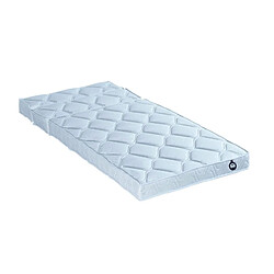 Matelas mousse 90x200 cm BULTEX EXTENSION 2.0 évolutif pas cher