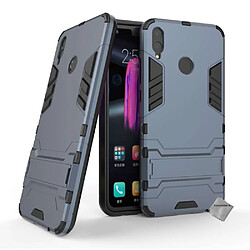 Htdmobiles Coque rigide anti choc pour Huawei Honor 8X + film ecran - BLEU FONCE