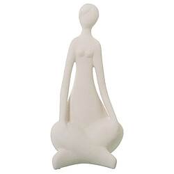 Figurine Décorative Alexandra House Living Beige Céramique Femme 22 x 19 x 43 cm