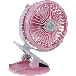 Mini Ventilateur Portable à Chargement par Clip-Appareils Pinkhome