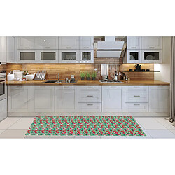 Alter Chemin de cuisine, 100% Made in Italy, Tapis antitache avec impression numérique, Coulisse antidérapante et lavable, modèle Anderson, cm 180x52