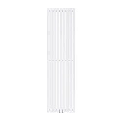 LuxeBath Radiateur design panneau plat avec raccord central monocouche 48x180 cm blanc