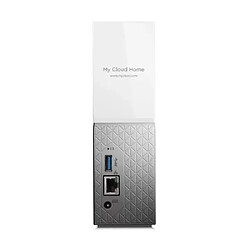 Western Digital WD My Cloud Home NAS 1 Baie 3To USB 3.0 Gigabit Ethernet Blanc