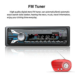 Universal Lecteur de carte SD de voiture lecteur MP3 USB avec panneau amovible bluetooth tuner FM