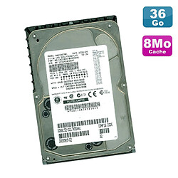 Disque Dur SCSI 36.7Go Fujitsu MAN3367MC CA05904-B20300DL Ultra160 10K RPM 8Mo - Occasion