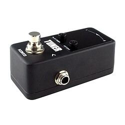 Wewoo FTN2 Guitare Mini Monoblock Tuner noir pédale d'effets, Haute sensibilité Écran double mode d'affichage