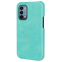 Coque en TPU + PU léger, vert clair pour votre OnePlus Nord N200 5G