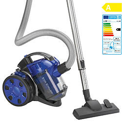 Aspirateur Cyclonique sans Sac, filtre HEPA, Classe Énergétique A, 700, Bleu, Clatronic, BS 1308