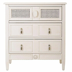 Avis Commode Alexandra House Living Gris Rose Rotin Bois d'épicéa Bois MDF 36 x 70 x 65 cm