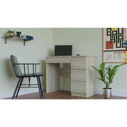 Vivaldi Bureau de Droite Majos II Chene Sonoma 98 cm