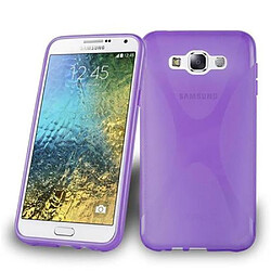 Cadorabo Coque Samsung Galaxy E7 Etui en Mauve