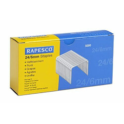 Rapesco Réf S24602Z3 Agrafe 24/6 mm Boîte de 5000 (Import Royaume Uni)