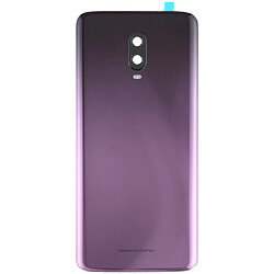 Wewoo Cache batterie avec objectif d'appareil photo pour OnePlus 6T violet