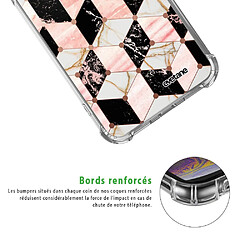 Acheter Coque Samsung Galaxy S10e anti-choc souple avec angles renforcés transparente Cubes Marbres Evetane