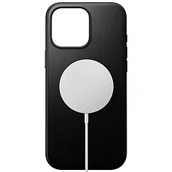 Nomad Coque pour iPhone 16 Pro Max Compatible MagSafe Antichocs en Cuir Noir pas cher