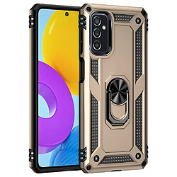 Coque en TPU anti-rayures avec béquille or pour votre Samsung Galaxy M52 5G