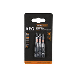 Embouts de vissage balistiques améliorés AEG - 50 mm - 3 pcs - PZ1