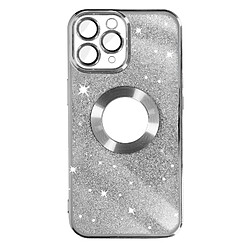 Avizar Coque iPhone 11 Pro Max Paillette Argent