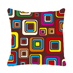 Alter Coussin avec impression numérique, 100% Made in Italy, Coussin de canapé décoratif, amovible et lavable, modèle Raika, 40x40x5 cm