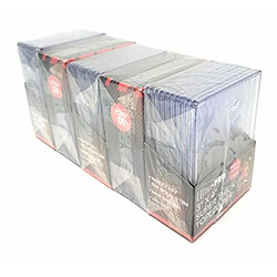 Ultra Pro 5 130pt Top Loader Packs - 10 Toploaders par paquet (50 au total) - cartes Apaisses de baseball, basket-ball, hockey, football (cest-A-dire souvenirs)