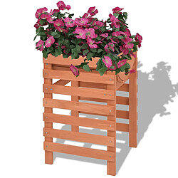 Maison Chic Jardinière,Bac à fleurs - pot de fleur 38 x 36 x 60 cm Bois -GKD88150