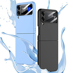 Coque en silicone pour votre Samsung Galaxy Z Flip4 5G - bleu