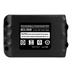 Acheter Batterie Au Lithium Rechargeable Pour Maki BL1830 BL1850 Grande Capacité 2000mAh