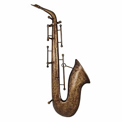 Paris Prix Patère Murale Vintage Saxophone 69cm Marron