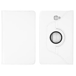 Avizar Etui Folio Multiposition Rotatif 360° Samsung Galaxy Tab A 10.1 (2016) - Blanc