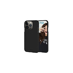 JAYM - Coque Silicone Soft Feeling Noire pour Apple iPhone 15 Plus - Finition Silicone - Toucher Ultra Doux